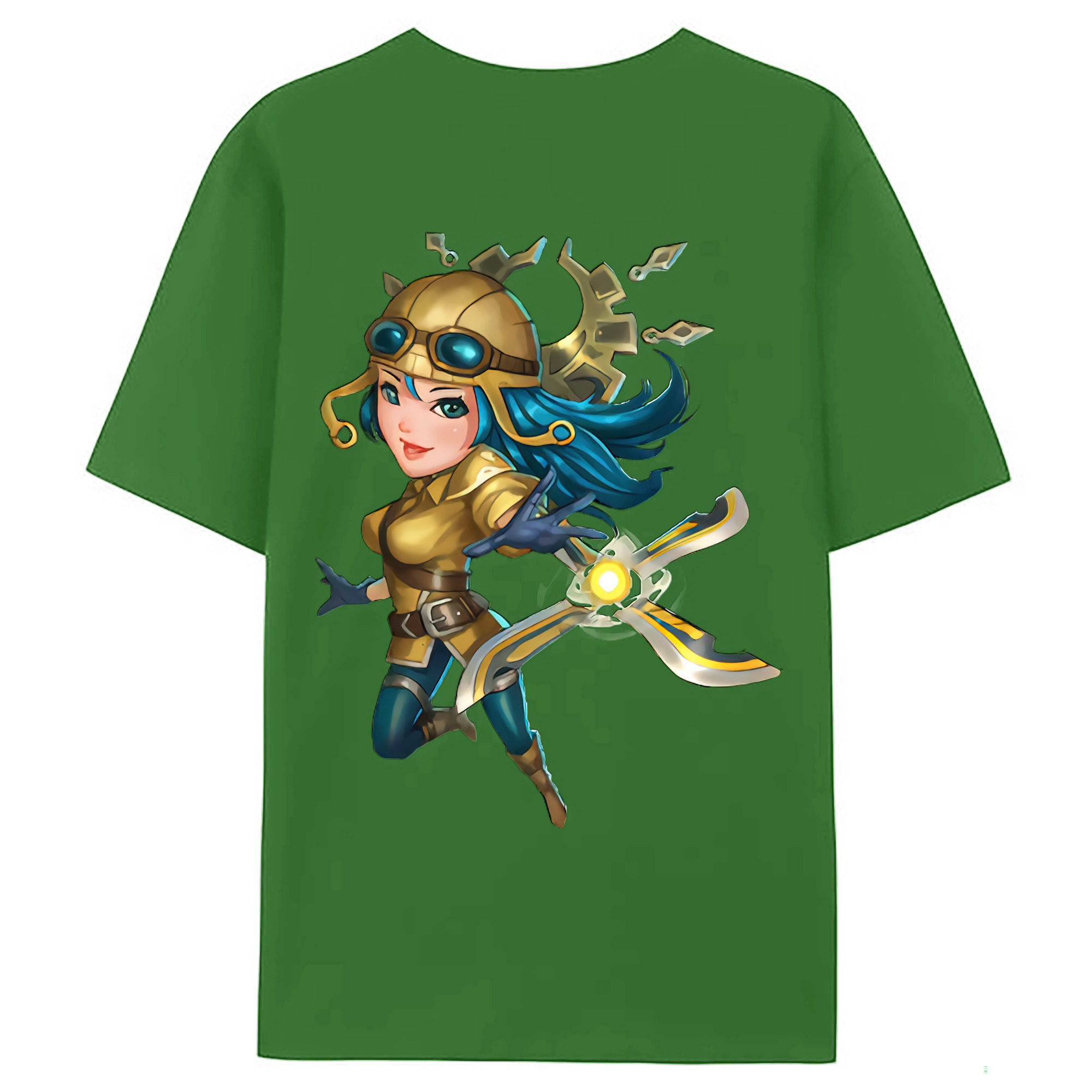 （画像用） リーグ・オブ・レジェンド League of Legends LOL レディース半袖Tシャツ(バックプリント)
